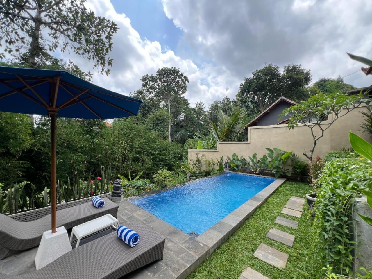 Aris House Private Pool Villa Ουμπούντ Εξωτερικό φωτογραφία